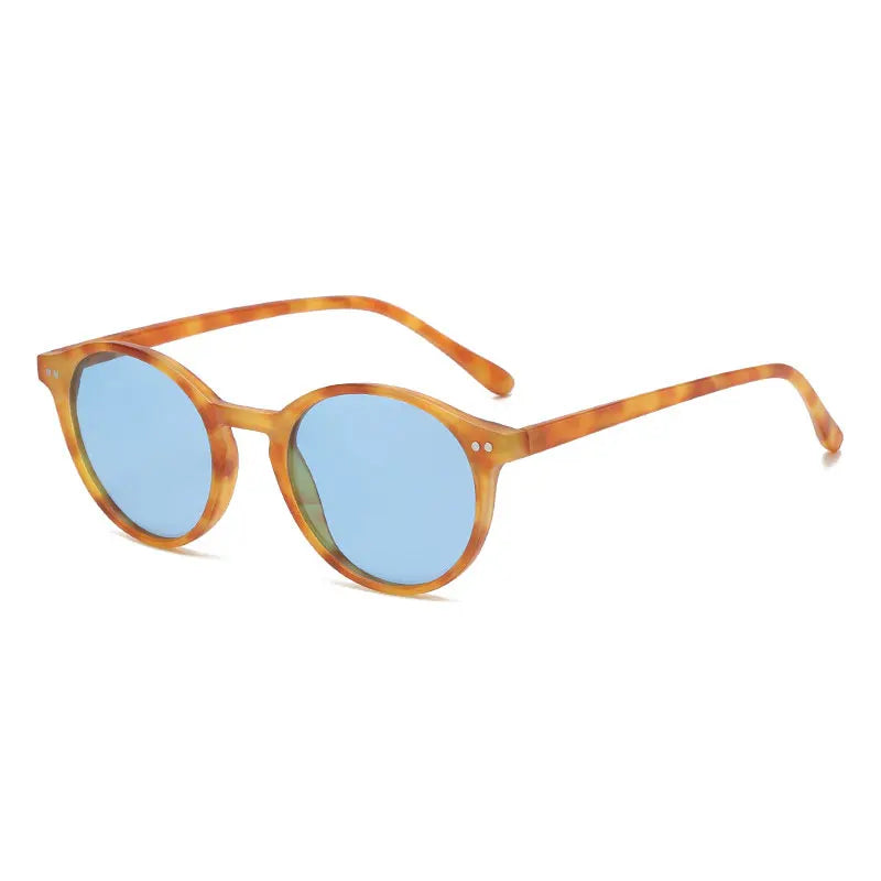 Retro Polarized Leopard Sunglasses