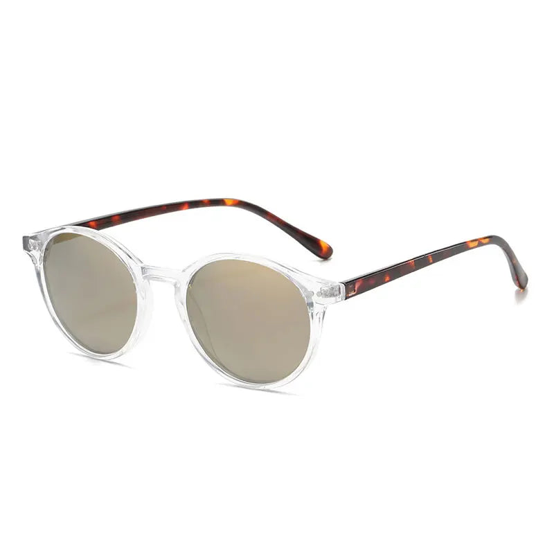 Retro Polarized Leopard Sunglasses