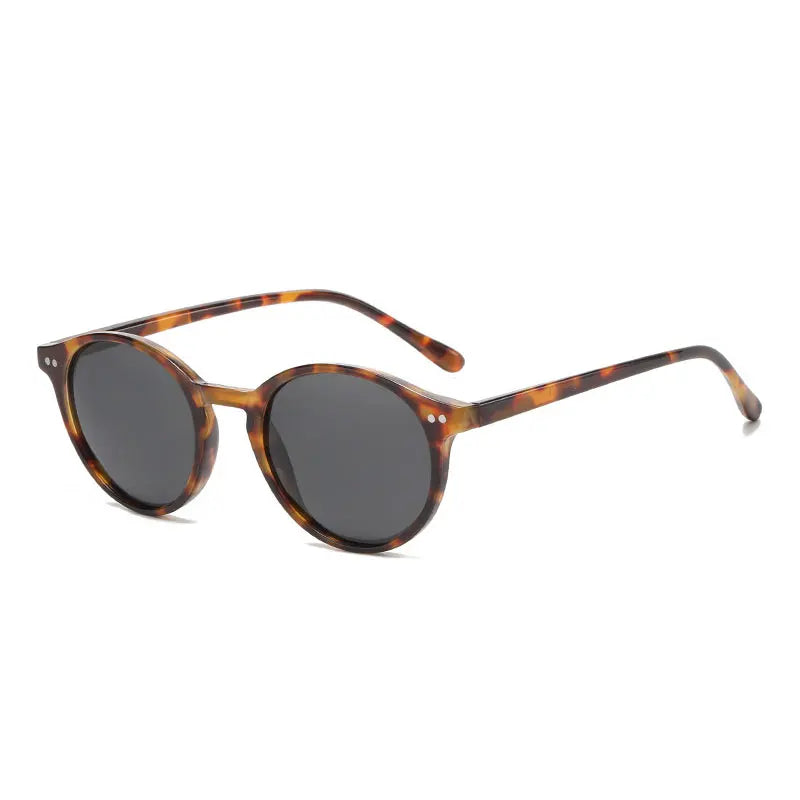 Retro Polarized Leopard Sunglasses